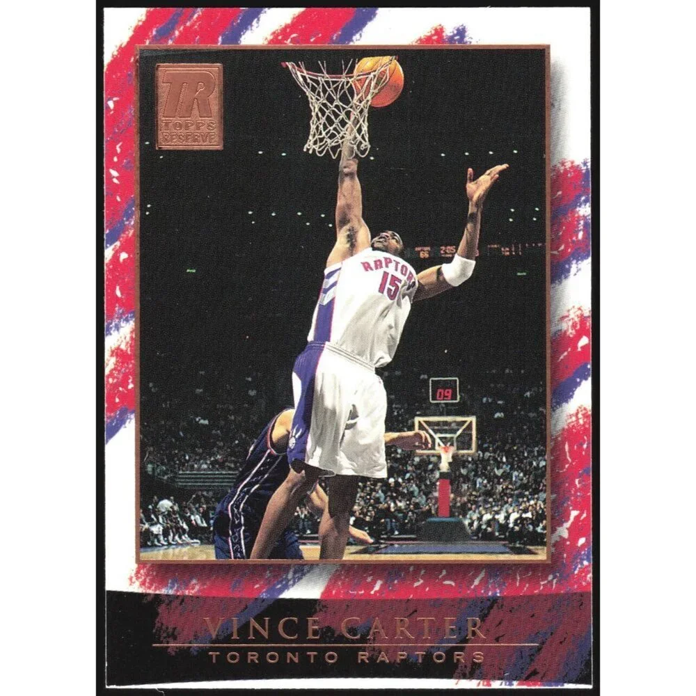 2000 Topps Reserve #30 Vince Carter North Carolina